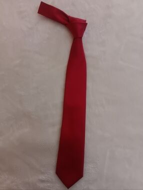 Perry Ellis Portfolio Textured Red Men's Tie